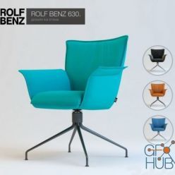 3D model ROLF BENZ 630 armchair