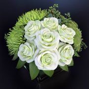3D model White-green bouquet
