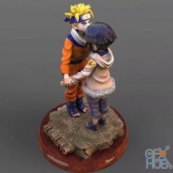 3D model Naruto – Hinata – 3D Print