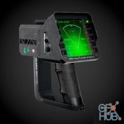 3D model Tactical Motion Tracker PBR