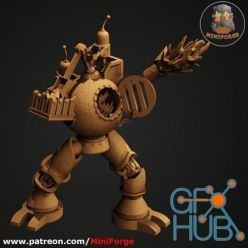 3D model Steampunk Golem – 3D Print