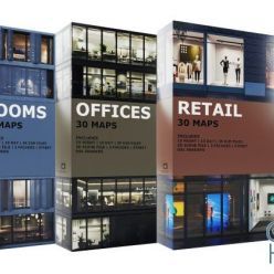 3D model wParallax – Rooms / Offices / Retails