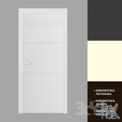 3D model Alexandrian doors model Labirint 1