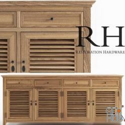 3D model Shutter Sideboard 2