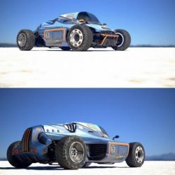 3D model Racing car concept