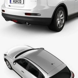 3D model Infiniti QX50 EX 2009 car