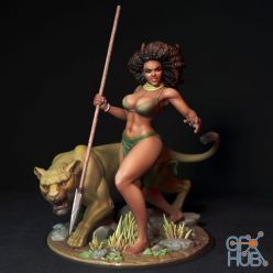 3D model Lioness