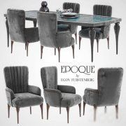 3D model Epoque by Egon Furstenberg furniture set