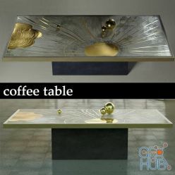 3D model Coffee table with original top
