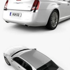 3D model Car Chrysler 300 2011 (max, fbx, obj)