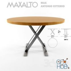 3D model Maxalto Pathos table by Antonio Citterio