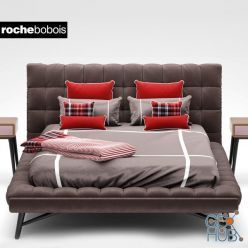 3D model Bed roche bobois LIT BED PROFILE