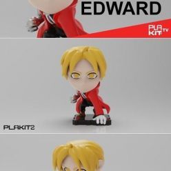 3D model PlaKit2 Full Metal Alchemist EDWARD – 3D Print