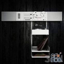 3D model Braun music centre (Vray)