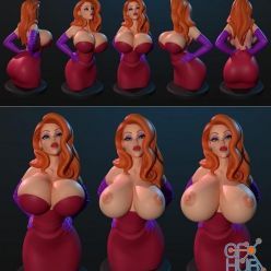 3D model Bustholder Jessica – 3D Print