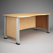 3D model Desk with overlays