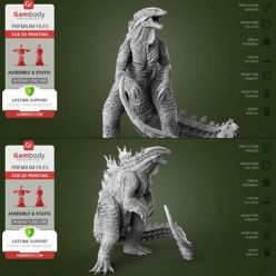 3D model Godzilla Extreme – 3D Print