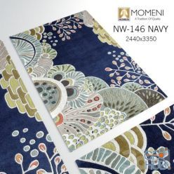 3D model Carpet Momeni NW-146 NAVY