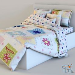 3D model Children bedlines 1000h1600