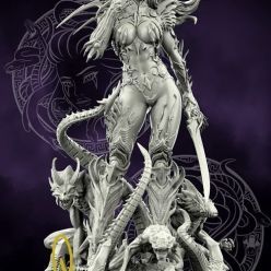 3D model WitchBlade Pin Up – 3D Print