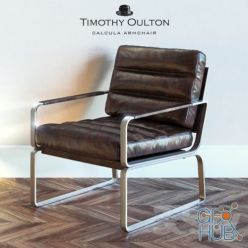 3D model Timothy Oulton Calcula armchair