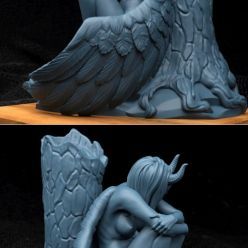 3D model The Fallen Angel – 3D Print