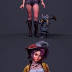 3D model The Fixer Witch PBR