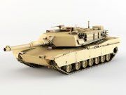 3D model Abrams tank