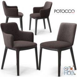 3D model Candy chairs by Potocco