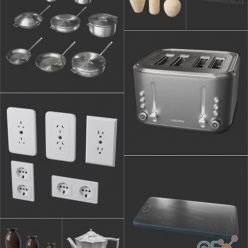 3D model Poliigon 3D-Models Collection