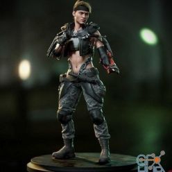 3D model Sonya Blade