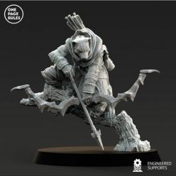 3D model One Page Rules - Beastmen Raid Master – 3D Print