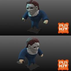 3D model PlaKit Halloween MICHAEL MYERS – 3D Print