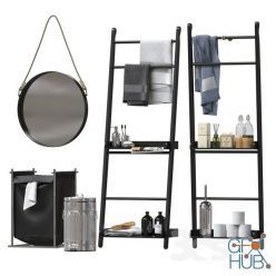 3D model Marks&Spencer WC accessories with ladder