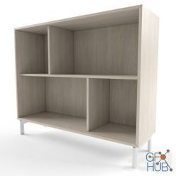 3D model VELE Shelf section