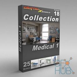 3D model DigitalXModels – Volume 18 – Medical 1