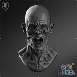 3D model ARMORHEAD – Zombie Head V.1