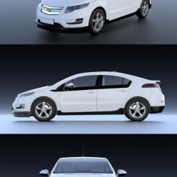 3D model Chevrolet Volt 2010