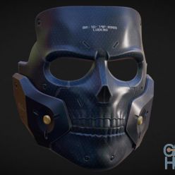 3D model Death Stranding Diehardman Mask