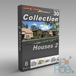 3D model DigitalXModels – Volume 30 – Houses 2