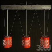 3D model Pendant lamp Airfoil 3l