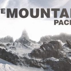 3D model ArtStation Marketplace – Ultimate Mountains Pack – Cinema 4D