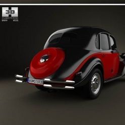 3D model BMW 326 1941 Humster 3D car