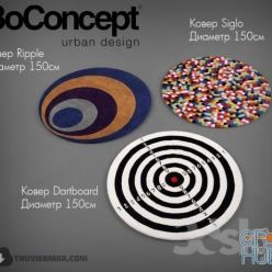 3D model Round Carpet BoConcept