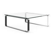 3D model Modern glass and metal table