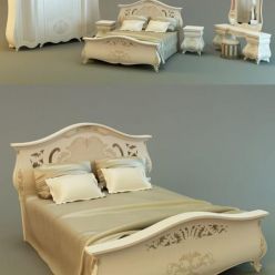 3D model Monreale Bed