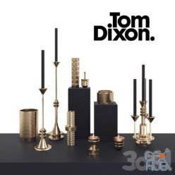 3D model Candles & accesories by Tom Dixon (max, fbx)