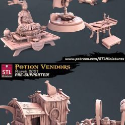 3D model STL Miniatures - March 2021 – 3D Print