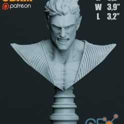 3D model ﻿3DXM - Nightcrawler Bust – 3D Print