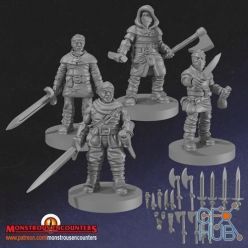 3D model Bandidos – 3D Print